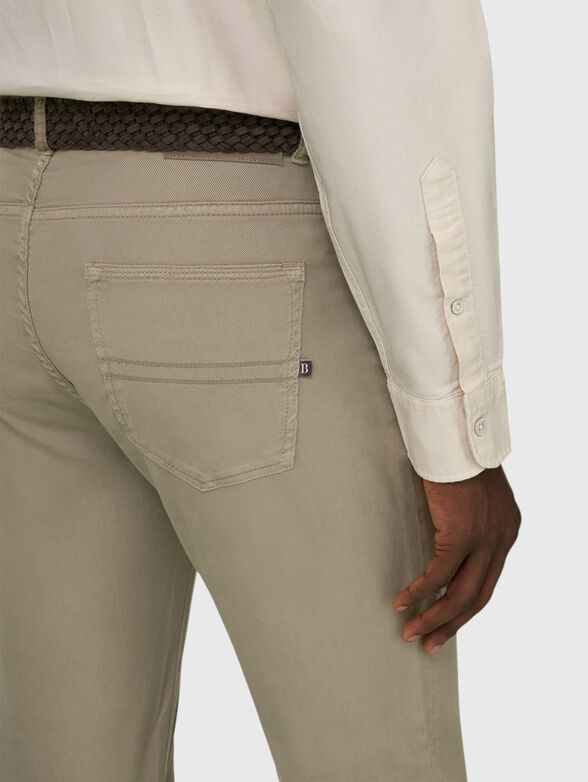 Stretch cotton jeans - 4