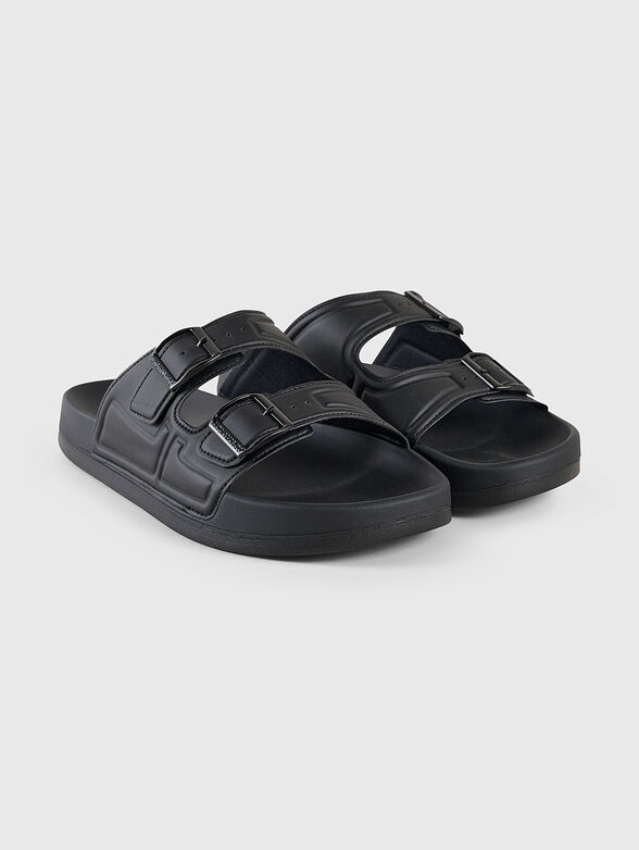 DAVEN slippers in black - 2