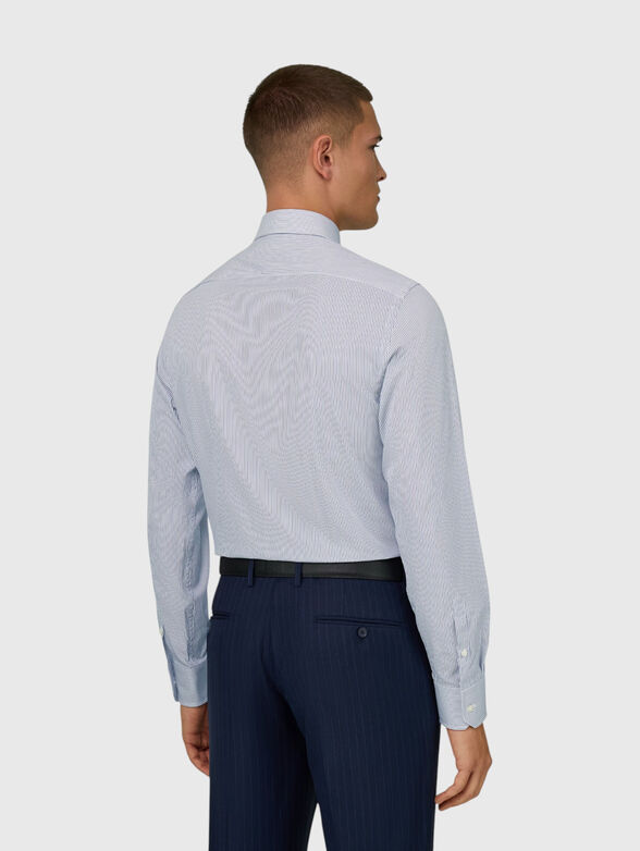 Regular fit striped cotton shirt - 3