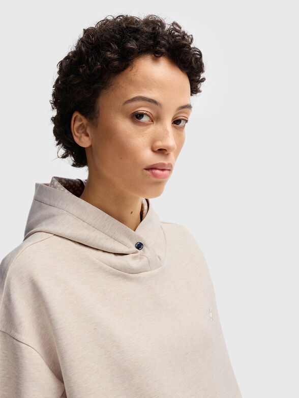 ENOLARI hooded sweatshirt with logo - 4