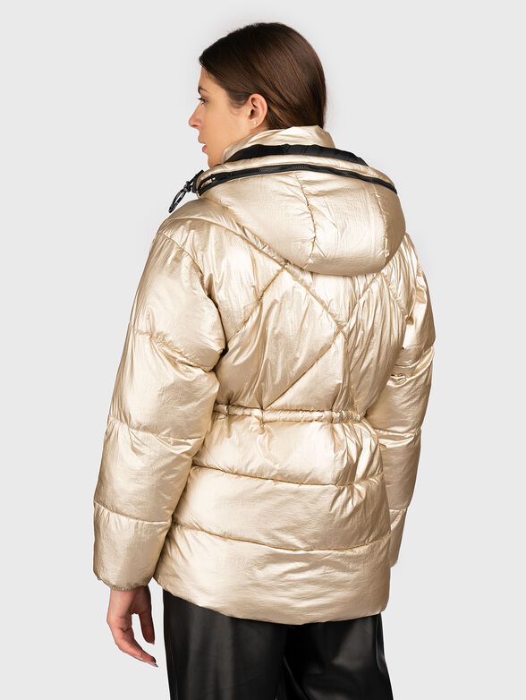 Padded jacket with logo - 2