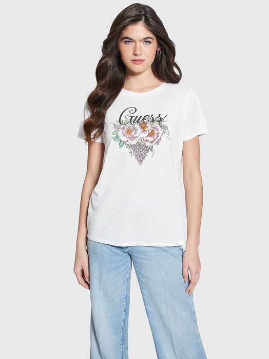 GRAPEVINE rhinestones T-shirt