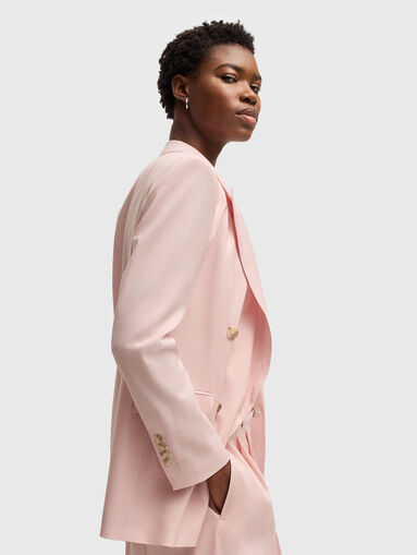 JALETO  wool blazer with buttons - 4