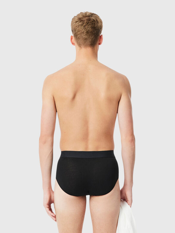 3 Pack black briefs - 2