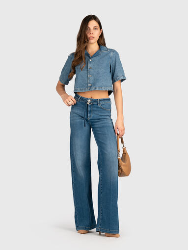 Jeans with wide legs - 4