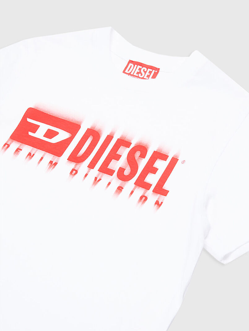 TDIEGORL6 cotton T-shirt in red color  - 3