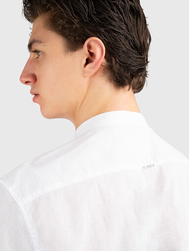 TOLEDO linen and cotton shirt - 3