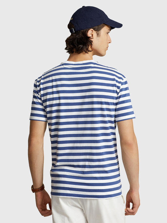 Striped cotton T-shirt - 3