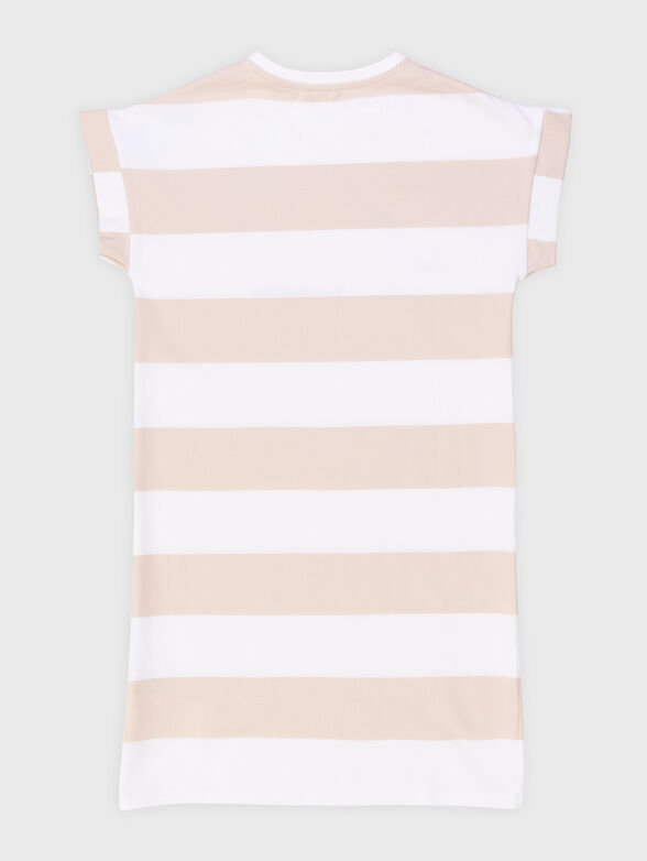 TERRY striped dress - 2