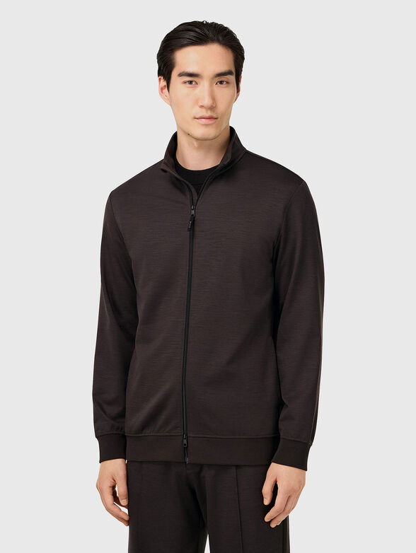 Brown sweatshirt - 1