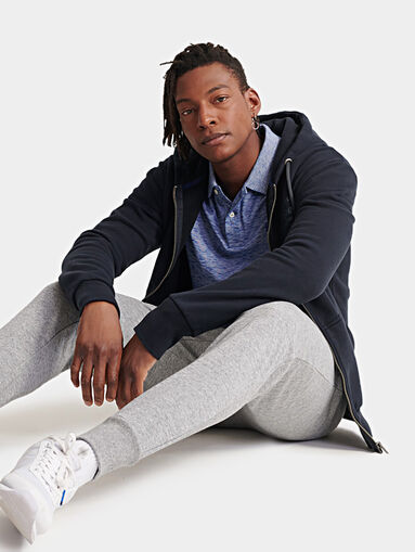 COLLECTIVE Cotton joggers in black - 4