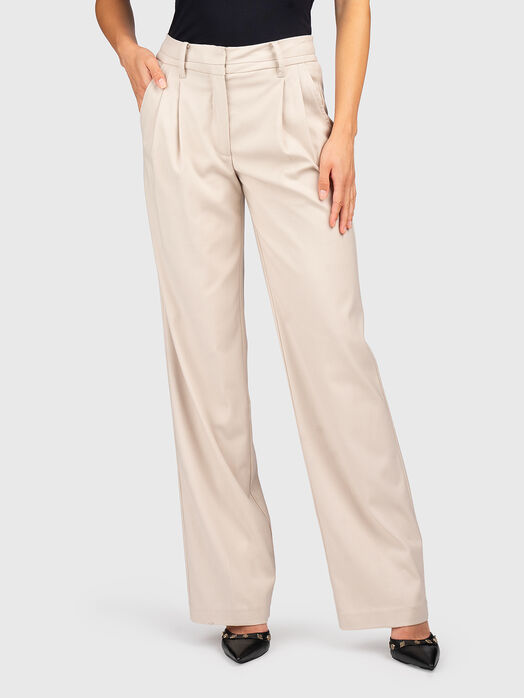 Pleated trousers