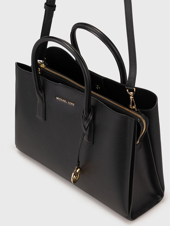 Black leather bag - 6