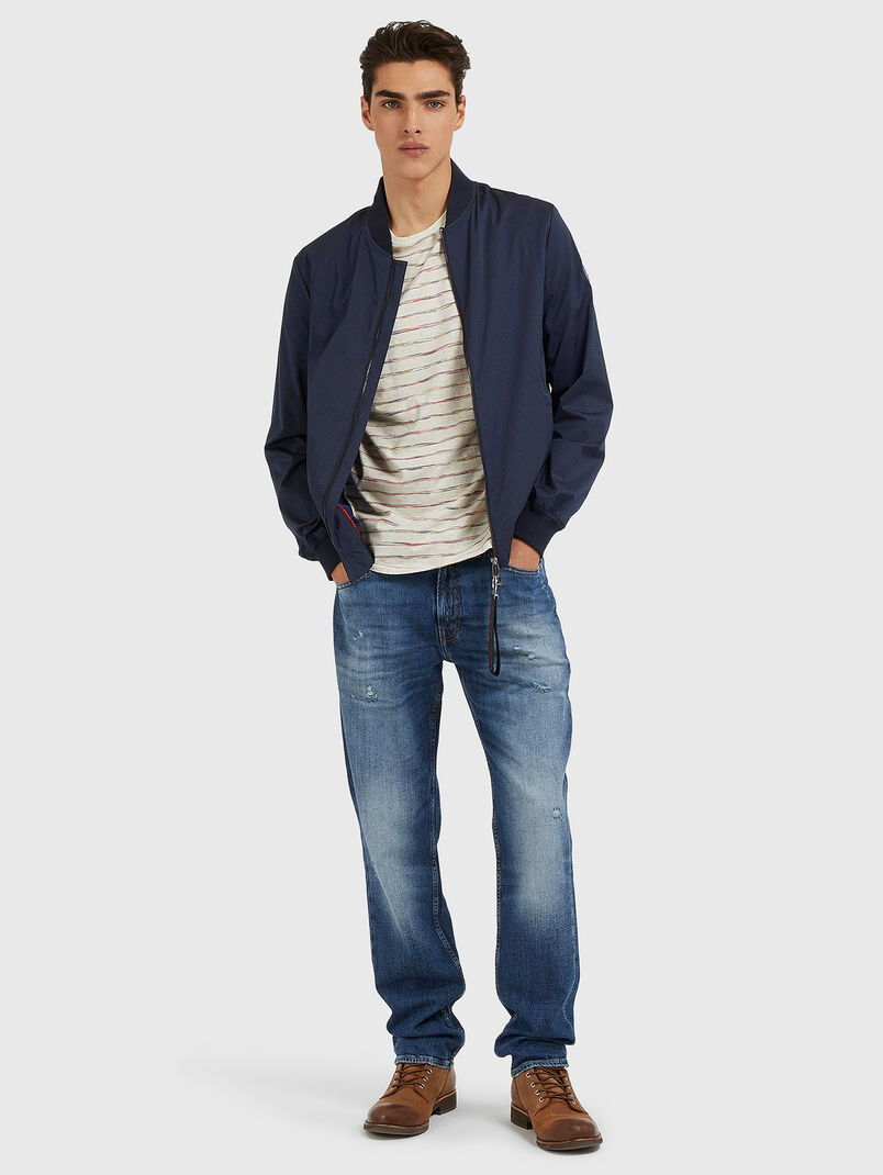 DRAKE blue jeans with washed effect - 3