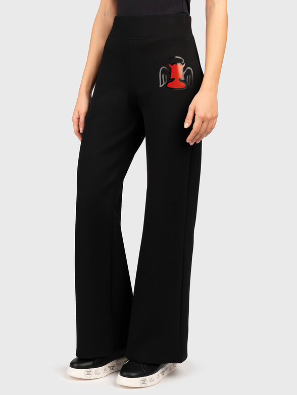 JLP001 sports pants with wide legs - 0