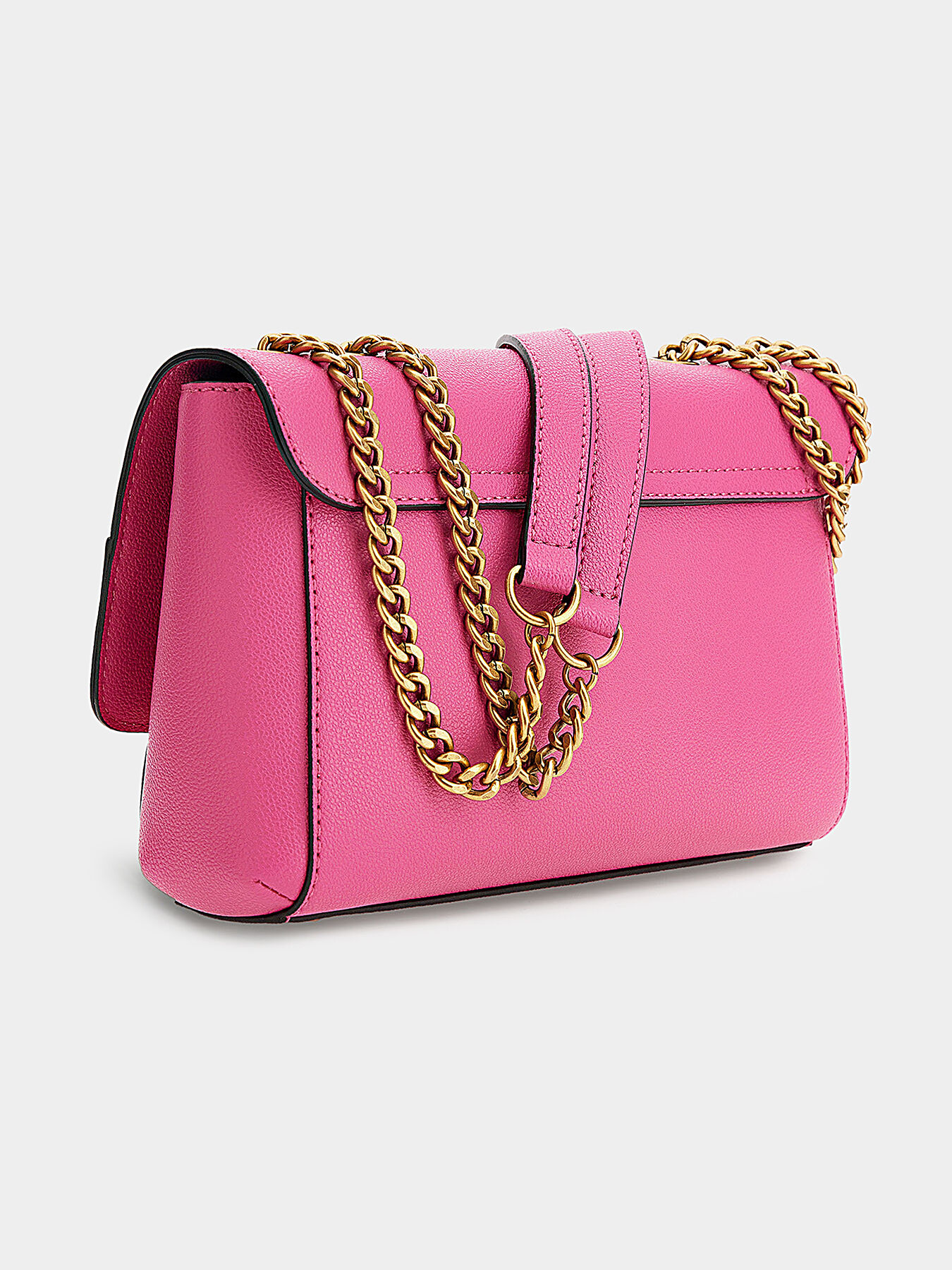 ★hai★ Nelly Bag Pink NELL crossbody bag in black color brand GUESS