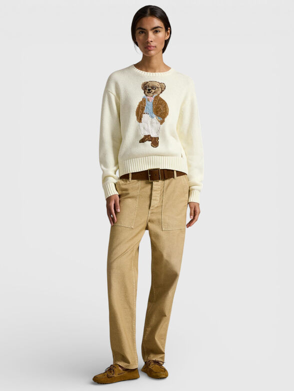 Polo Bear Cotton Sweater - 2