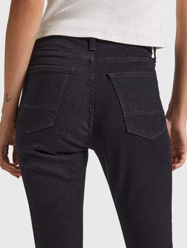 Skinny jeans in black color - 3