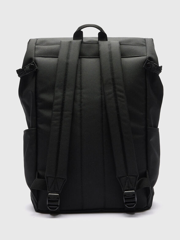 Black unisex backpack - 1