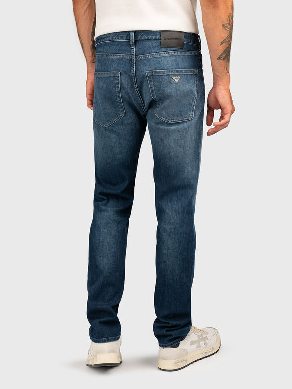 Slim jeans with worn effect - 2