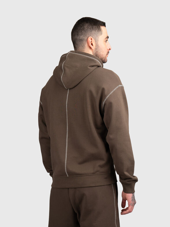 NOTHALIUM sweatshirt with contrast stitching - 3