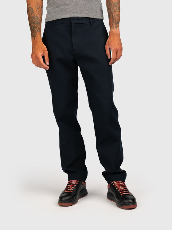 Trousers with pockets and logo detail - 1