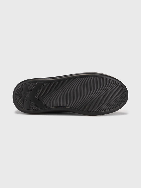 KAPRI black sports shoes with applied rhinestones - 5