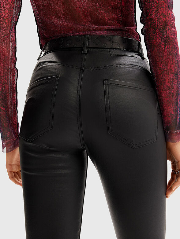 Eco leather trousers BRUJAS - 3