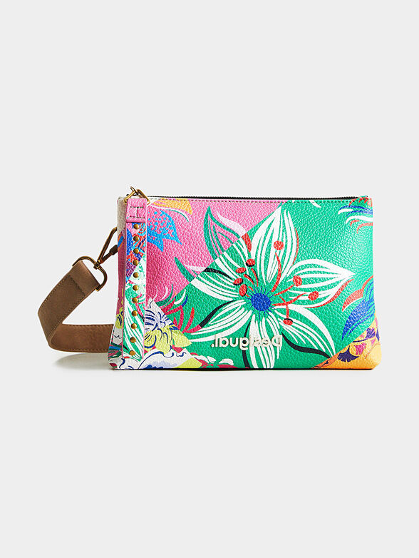 Tropical print clutch - 1