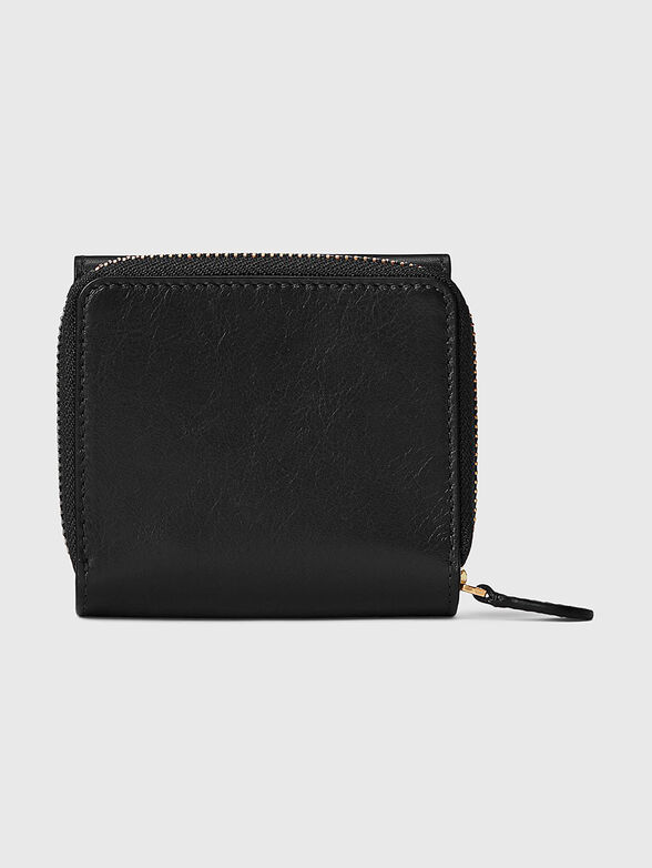 Leather wallet with logo detail - 2