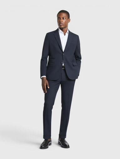 Wool pants with slim fit - 5