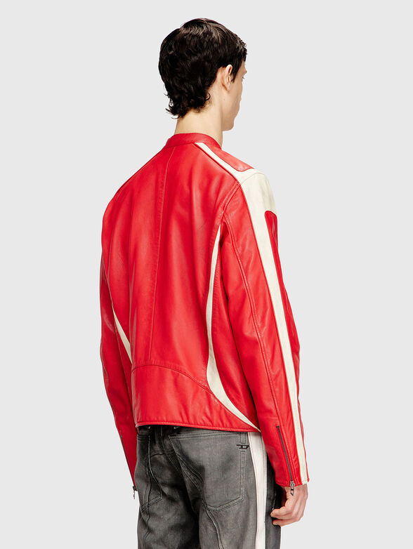 L-ADAM leather biker jacket - 3