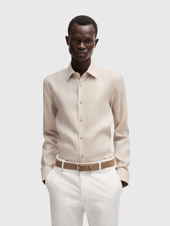 H-HANK shirt in beige - 1