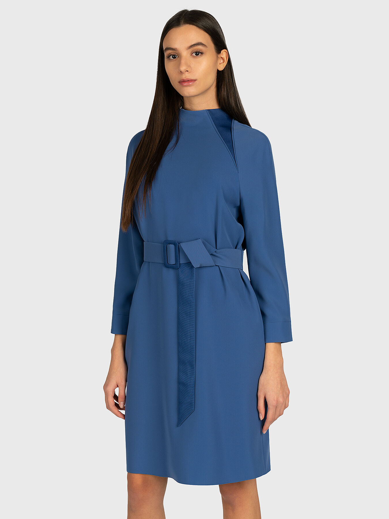 Armani blue dress online