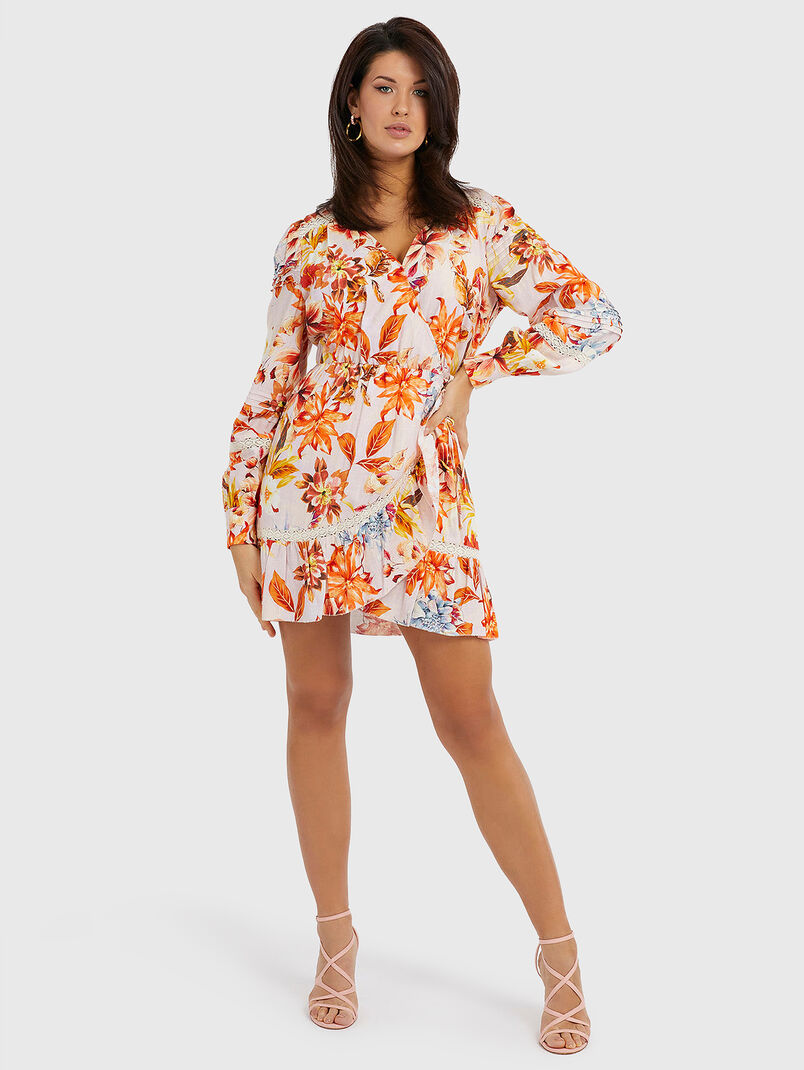HAFA mini dress with floral print - 3