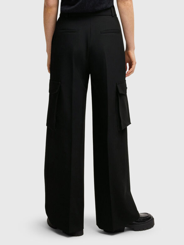 Cargo trousers with logo - 1