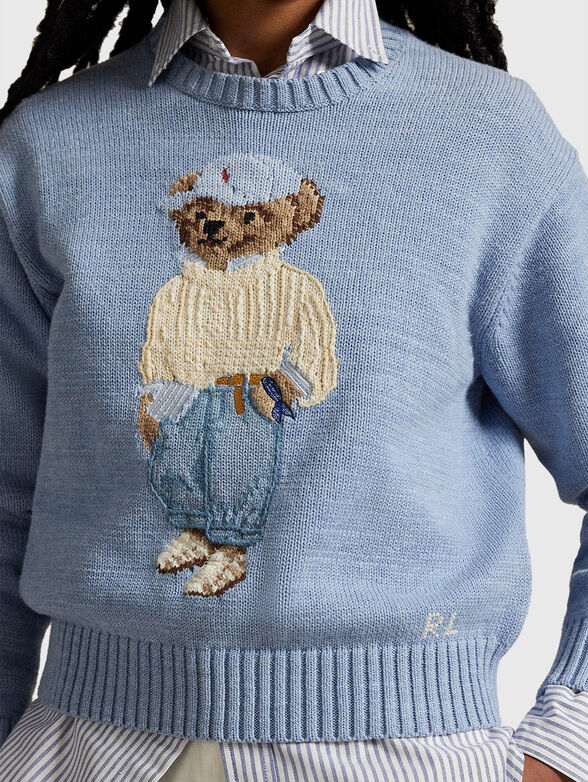 Polo Bear crew neck jumper - 4