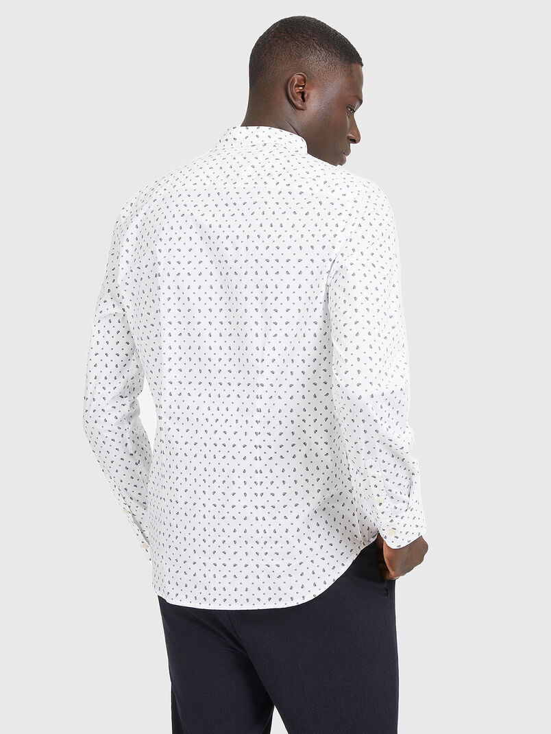 Shirt with monogram print  - 3