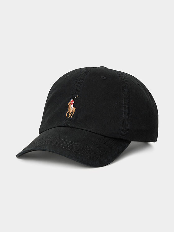 Бейзболна шапка с цветна лого бродерия - 1