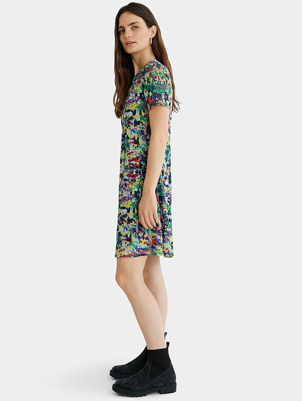 Dress ANN with art print - 5