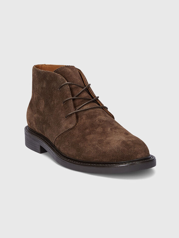 Suede lace up ankle boots - 2