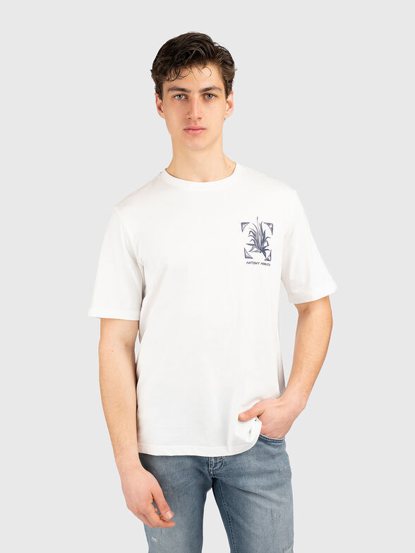 T-shirt with accent back - 1