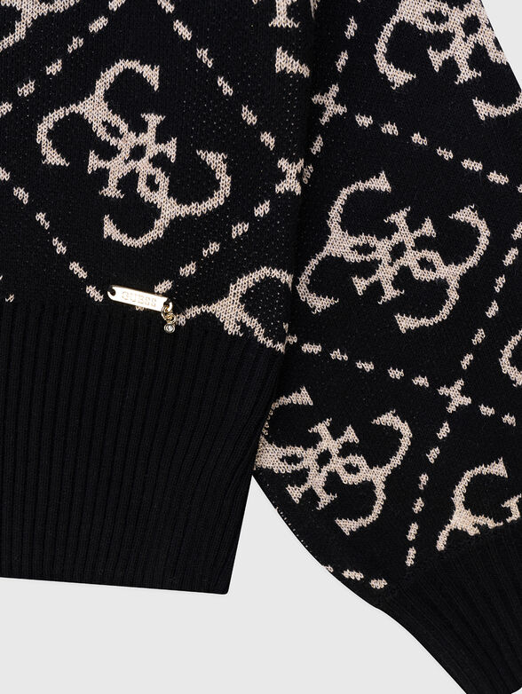 All over 4G logo print sweater - 4