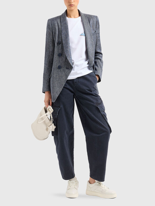 White T-shirt with logo - 2