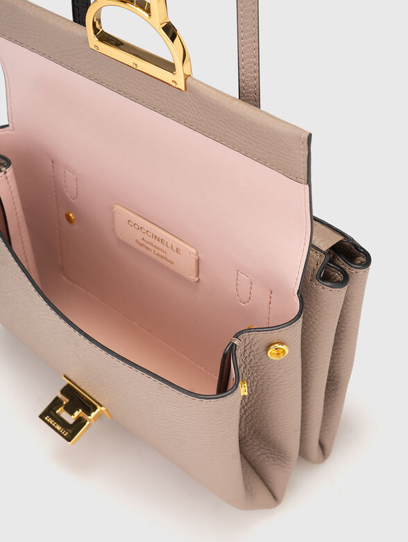 Leather bag with long strap - 6