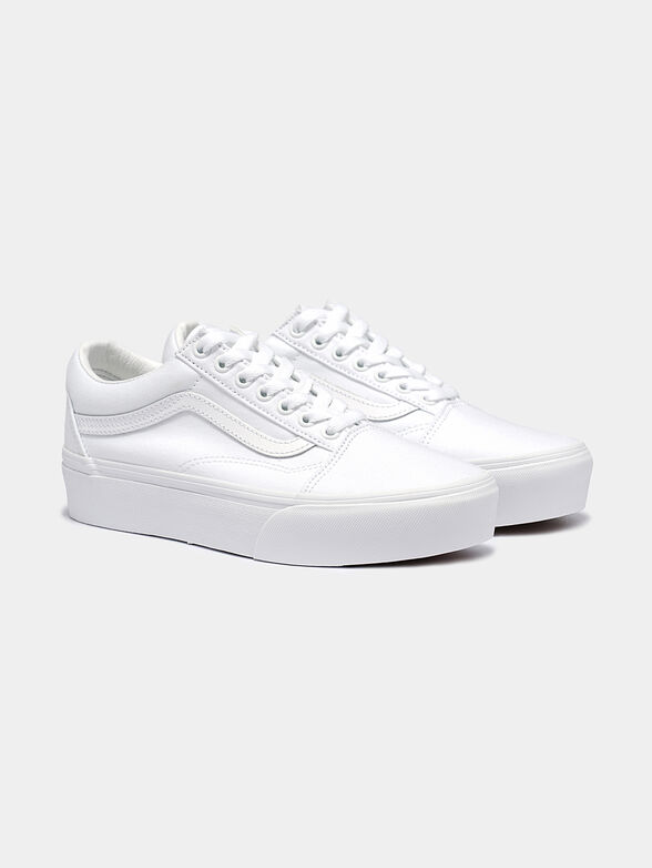 White platform sneakers - 2