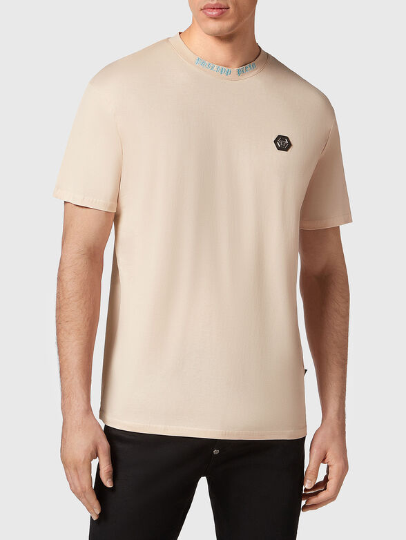 T-shirt with logo patch - 1