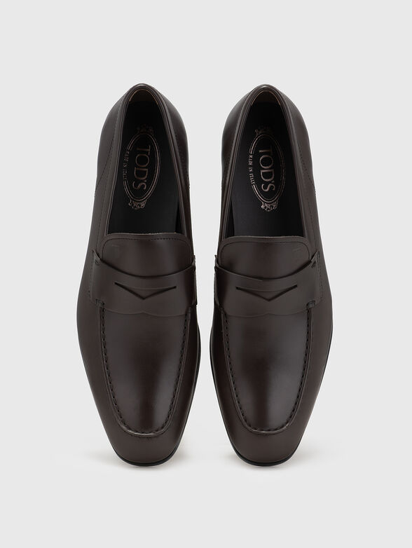 Genuine leather loafers - 6