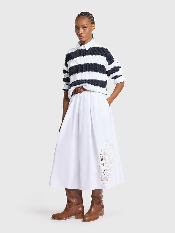 Maki skirt with embroidery and logo detail - 4