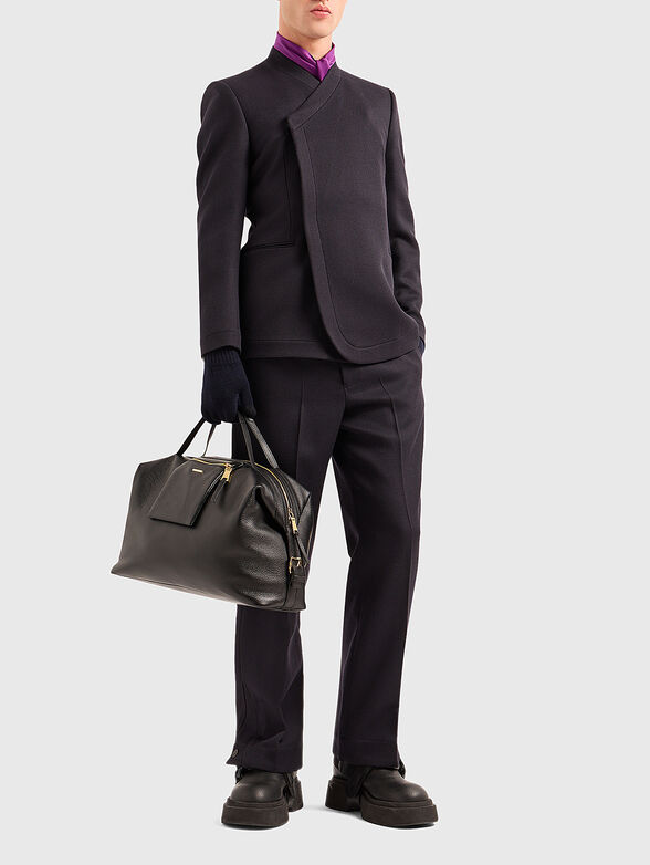 Textured viscose shirt  - 2